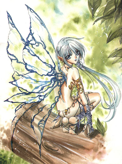 manga theme elfe