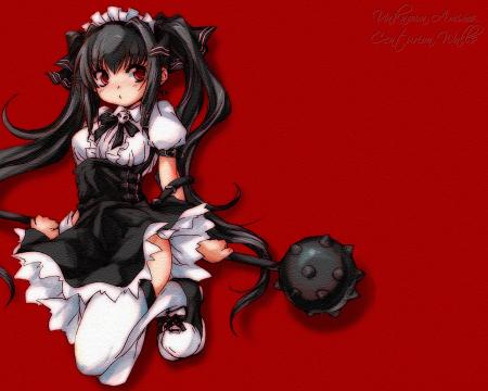 manga theme rouge