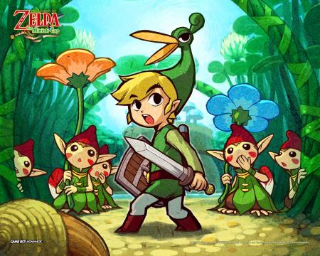 Intro de the legend of zelda ocarina of time ( link petit )